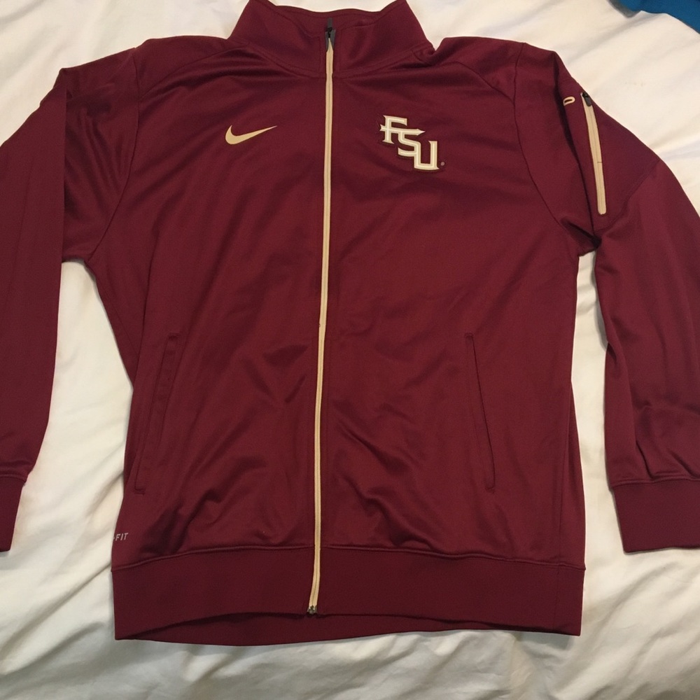 Men’s FSU Nike dri-fit zip-up jacket